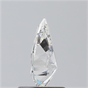 Diamante Natural 0.70 quilates, De pera , Color G, claridad SI2 y certificado GIA