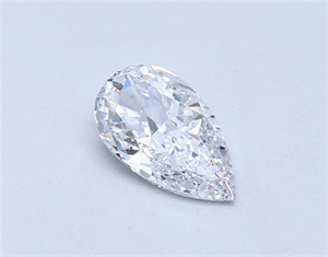Foto Diamante Natural 1.00 quilates, De pera , Color D, claridad SI1 y certificado GIA de