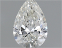 Diamante Natural 0.34 quilates, De pera , Color H, claridad VS1 y certificado GIA