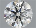 Diamante Natural 1.81 quilates, Redondo , Color K, claridad VVS1 y certificado GIA