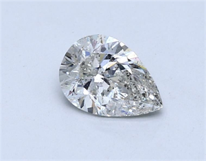 Picture of Natural Diamond 1.01 Carats, Pear with  Cut, H Color, SI2 Clarity and Certified by HRD