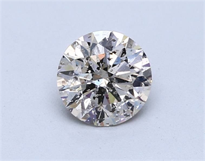 Foto Diamante Natural 1.01 quilates, Redondo , Color L, claridad SI2 y certificado HRD de