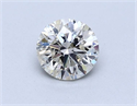 Natural Diamond 1.01 Carats, Round with Very Good Cut, L Color, SI2 Clarity and Certified by HRD