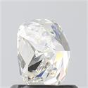 Natural Diamond 1.00 Carats, Cushion with  Cut, J Color, VS2 Clarity and Certified by GIA