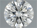 Natural Diamond 0.48 Carats, Round with Excellent Cut, I Color, SI2 Clarity and Certified by IGI