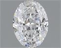 Natural Diamond 1.20 Carats, Oval with  Cut, E Color, I1 Clarity and Certified by GIA