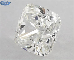 Picture of Natural Diamond 0.81 Carats, Cushion with  Cut, I Color, VS1 Clarity and Certified by GIA