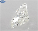 Natural Diamond 2.01 Carats, Princess with  Cut, J Color, VS1 Clarity and Certified by GIA