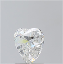 Diamante Natural 1.31 quilates, Corazón , Color H, claridad SI2 y certificado GIA