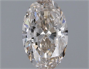 Natural Diamond 0.40 Carats, Oval with  Cut, L Color, VVS1 Clarity and Certified by GIA