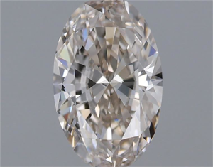 Picture of Natural Diamond 0.40 Carats, Oval with  Cut, L Color, VVS1 Clarity and Certified by GIA