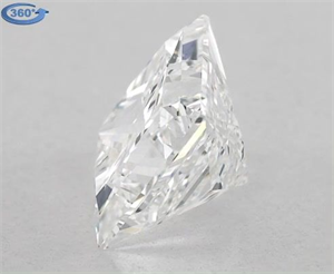 Picture of Natural Diamond 1.07 Carats, Princess with  Cut, E Color, SI1 Clarity and Certified by GIA