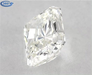 Picture of Natural Diamond 0.90 Carats, Radiant with  Cut, I Color, VS2 Clarity and Certified by GIA