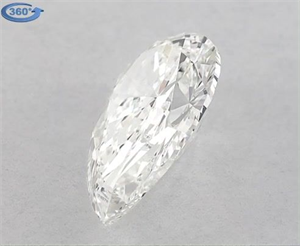 Picture of Natural Diamond 0.70 Carats, Pear with  Cut, J Color, VVS2 Clarity and Certified by GIA