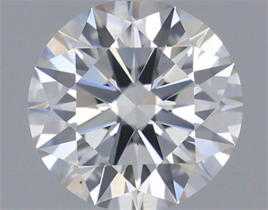 Foto Diamante Natural 0.54 quilates, Redondo , Color H, claridad VS2 y certificado GIA de