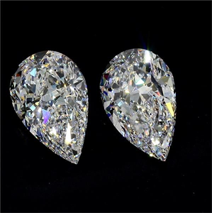 Foto Diamante Natural 1.50 quilates, De pera , Color D, claridad VVS1 y certificado GIA de