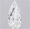 Diamante Natural 3.01 quilates, De pera , Color G, claridad SI1 y certificado GIA