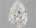 Diamante Natural 1.01 quilates, De pera , Color G, claridad SI2 y certificado GIA