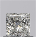 Diamante Natural 0.41 quilates, Princesa , Color D, claridad VVS1 y certificado GIA