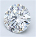 Diamante Natural 1.64 quilates, Redondo , Color E, claridad VS1 y certificado GIA