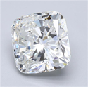Diamante Natural 5.28 quilates, Del cojín , Color G, claridad SI2 y certificado GIA