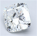 Diamante Natural 5.02 quilates, Del cojín , Color G, claridad SI2 y certificado GIA