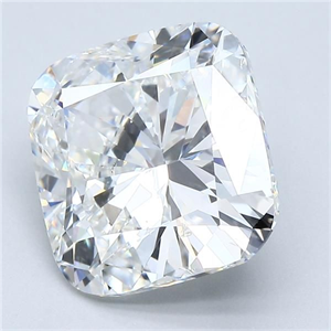 Foto Diamante Natural 5.02 quilates, Del cojín , Color G, claridad SI2 y certificado GIA de