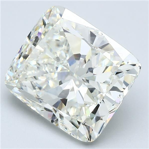 Foto Diamante Natural 8.95 quilates, Del cojín , Color J, claridad VVS2 y certificado GIA de