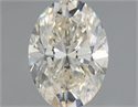 Diamante Natural 1.55 quilates, Ovalado , Color K, claridad VS1 y certificado GIA