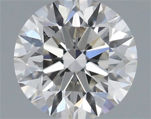 Picture of Natural Diamond 0.70 Carats, Round with Excellent Cut, I Color, VS1 Clarity and Certified by GIA