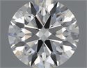 Natural Diamond 0.70 Carats, Round with Excellent Cut, I Color, SI1 Clarity and Certified by GIA