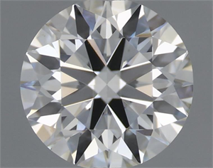 Picture of Natural Diamond 0.70 Carats, Round with Excellent Cut, I Color, SI1 Clarity and Certified by GIA