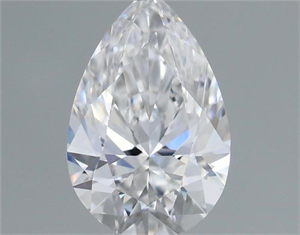 Picture of Natural Diamond 0.49 Carats, Pear with  Cut, E Color, VS1 Clarity and Certified by GIA