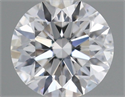 Natural Diamond 0.40 Carats, Round with Excellent Cut, D Color, SI2 Clarity and Certified by GIA