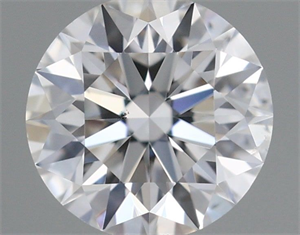 Picture of Natural Diamond 0.40 Carats, Round with Excellent Cut, D Color, SI2 Clarity and Certified by GIA