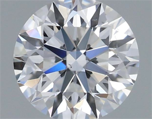 Foto Diamante Natural 0.52 quilates, Redondo , Color D, claridad SI1 y certificado GIA de