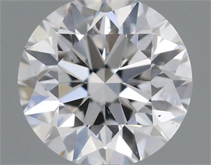Picture of Natural Diamond 0.50 Carats, Round with Very Good Cut, E Color, SI1 Clarity and Certified by GIA