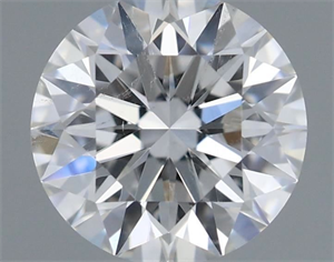 Foto Diamante Natural 0.57 quilates, Redondo , Color F, claridad SI2 y certificado GIA de