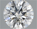 Diamante Natural 0.50 quilates, Redondo , Color I, claridad IF y certificado GIA