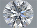 Diamante Natural 0.42 quilates, Redondo , Color E, claridad VVS2 y certificado GIA