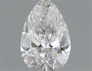 Foto Diamante Natural 0.40 quilates, De pera , Color F, claridad VVS1 y certificado GIA de