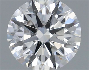 Foto Diamante Natural 0.40 quilates, Redondo , Color E, claridad SI2 y certificado GIA de