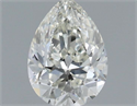 Natural Diamond 0.70 Carats, Pear with  Cut, K Color, VVS1 Clarity and Certified by GIA