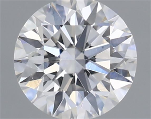 Picture of Natural Diamond 0.40 Carats, Round with Excellent Cut, E Color, SI2 Clarity and Certified by GIA