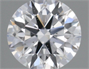 Diamante Natural 0.40 quilates, Redondo , Color D, claridad SI1 y certificado GIA