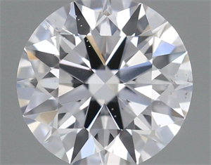 Foto Diamante Natural 0.40 quilates, Redondo , Color D, claridad SI1 y certificado GIA de