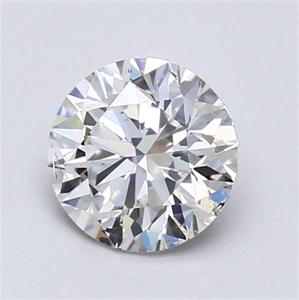 Picture of Natural Diamond 1.00 Carats, Round with Excellent Cut, H Color, SI2 Clarity and Certified by GIA