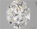 Diamante Natural 4.75 quilates, Redondo , Color G, claridad VS1 y certificado HRD