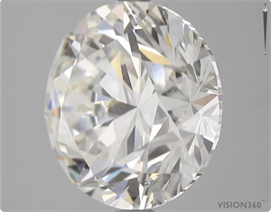 Picture of Natural Diamond 4.75 Carats, Round with Excellent Cut, G Color, VS1 Clarity and Certified by HRD