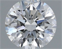 Diamante Natural 0.40 quilates, Redondo , Color F, claridad SI1 y certificado GIA